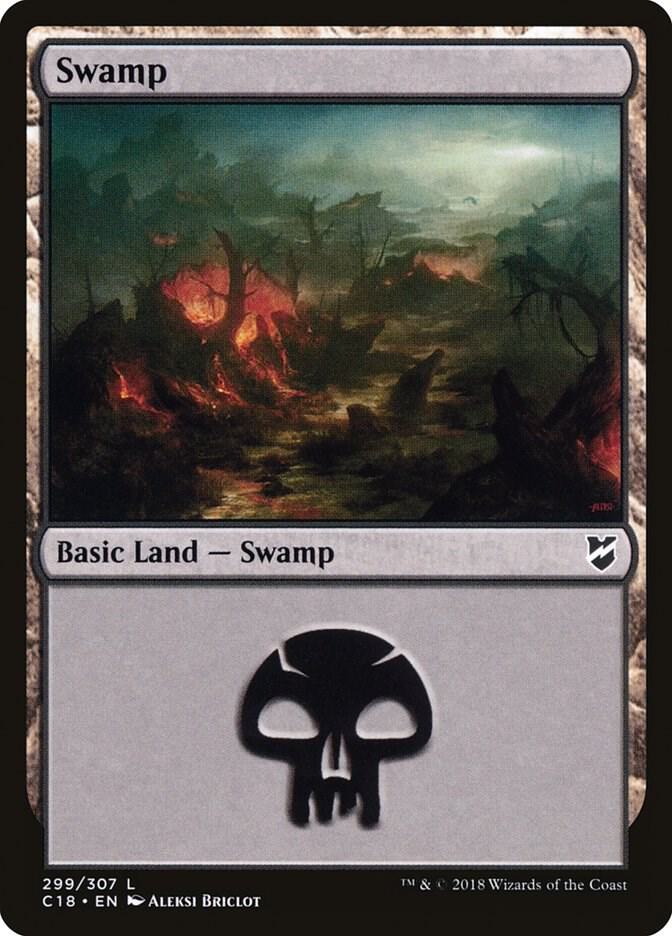 Swamp (299) 299 card