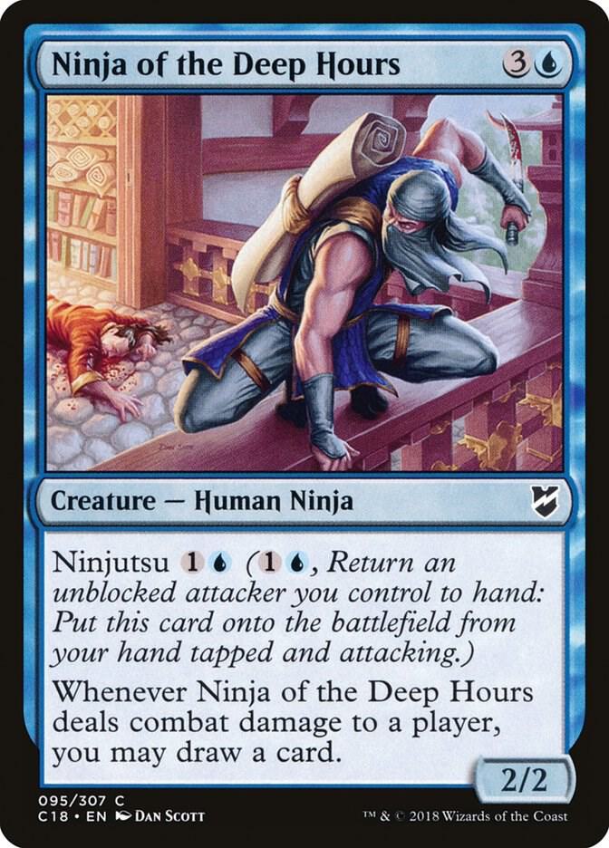 Ninja of the Deep Hours - Commander 2018 - Magic: The Gathering