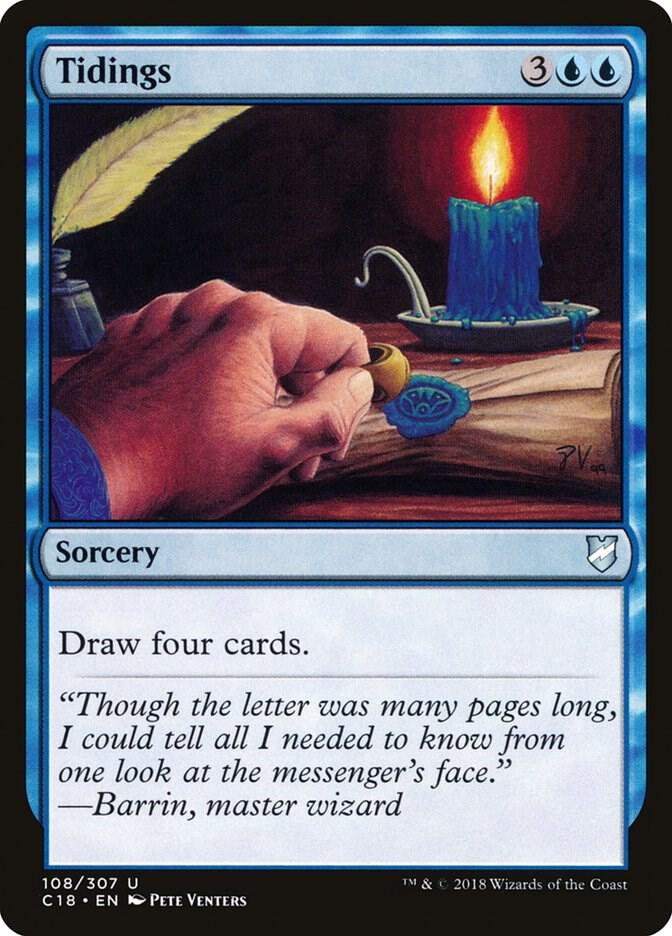 Tidings 108 card