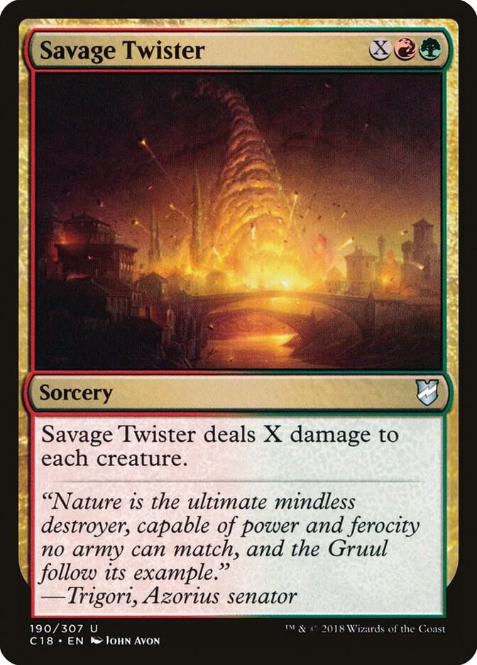Savage Twister 190 card