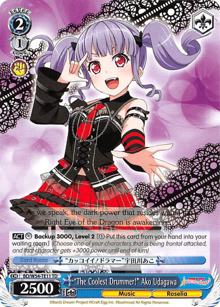 "The Coolest Drummer!" Ako Udagawa