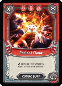 Radiant Flame (Unclaimed) - Lightseekers Kindred trading card