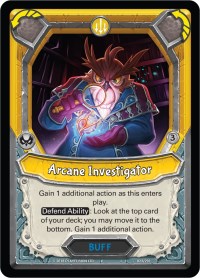 Arcane Investigator (Claimed)