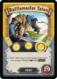 Battlemaster Talon (Unclaimed) - Lightseekers Kindred trading card