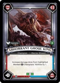 Abhorrant Ghoul King (Unclaimed)