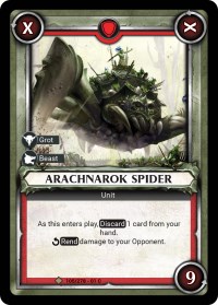 Arachnarok Spider (Unclaimed)