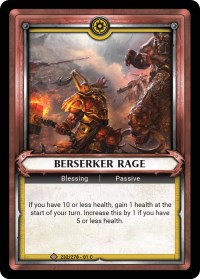 Berserker Rage (Claimed)