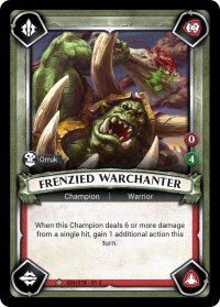 Frenzied Warchanter (Claimed)