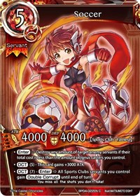 Soccer - The Caster Chronicles The Earnest Workers VS The Supreme Talents trading card