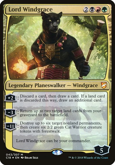 Lord Windgrace Commander 2018