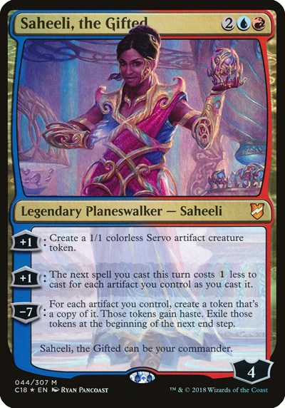 Saheeli the Gifted Commander 2018