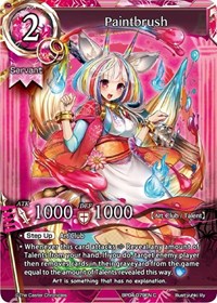 Paintbrush - The Caster Chronicles The Earnest Workers VS The Supreme Talents trading card