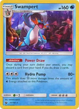 Swampert - 35/168 (SM Celestial Storm) 035/168 from Deck Exclusives