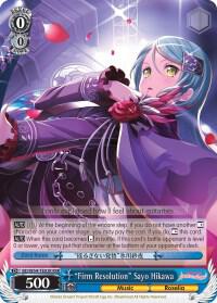 "Firm Resolution" Sayo Hikawa (RRR)