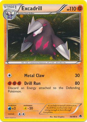 Excadrill - 56/98 (Cosmos Holo)