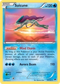 Suicune - 30/122 (Cosmos Holo) #030/122 from Blister Exclusives Pokemon card image