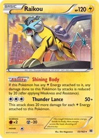 Raikou - 55/162 (Cosmos Holo) #055/162 from Blister Exclusives Pokemon card image