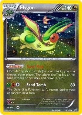 Flygon - 110/160 (Cosmos Holo) 110/160 from Blister Exclusives
