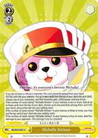 Michelle Stickers - BanG Dream! Girls Band Party! - Weiss Schwarz