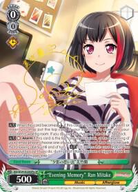 "Evening Memory" Ran Mitake (A) (SP)