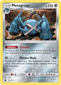 Metagross - 95/168 (Prerelease Kit Exclusive)