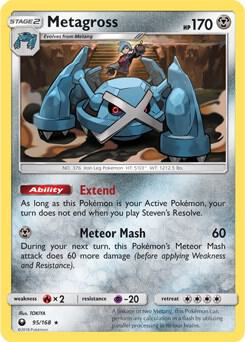 Metagross - 95/168 (Prerelease Kit Exclusive) 095/168 from Deck Exclusives