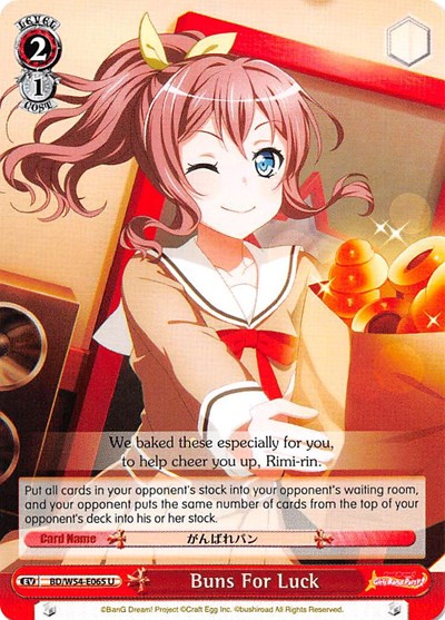 Buns For Luck card
