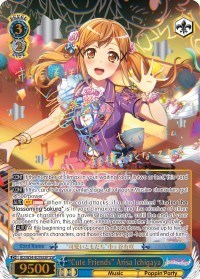 "Cute Friends" Arisa Ichigaya (SSP) - Weiss Schwarz BanG Dream! Girls Band Party! trading card