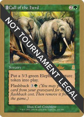 Call of the Herd - 2002 Brian Kibler