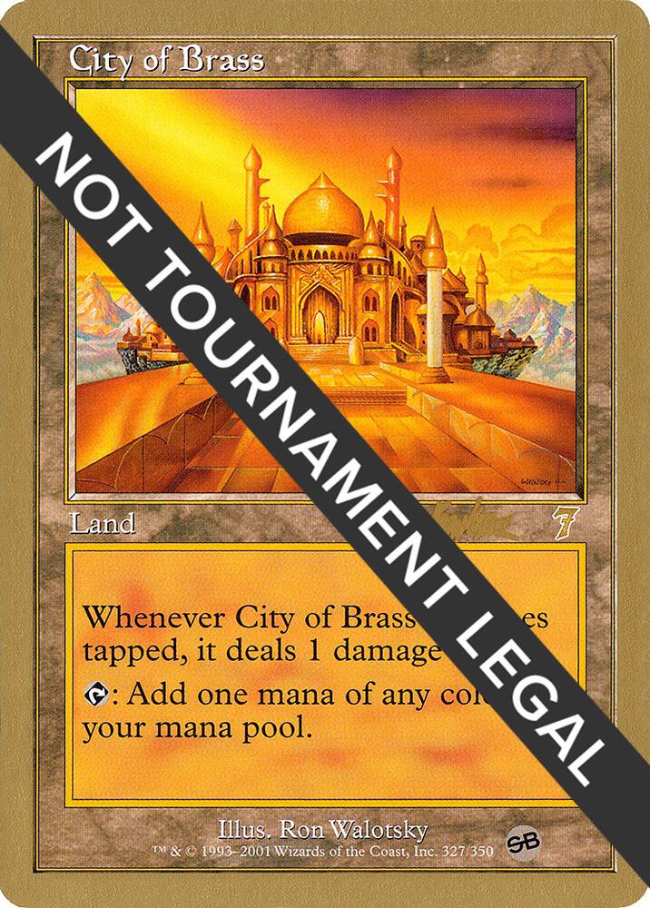 City of Brass - 2002 Brian Kibler (7ED) (SB)