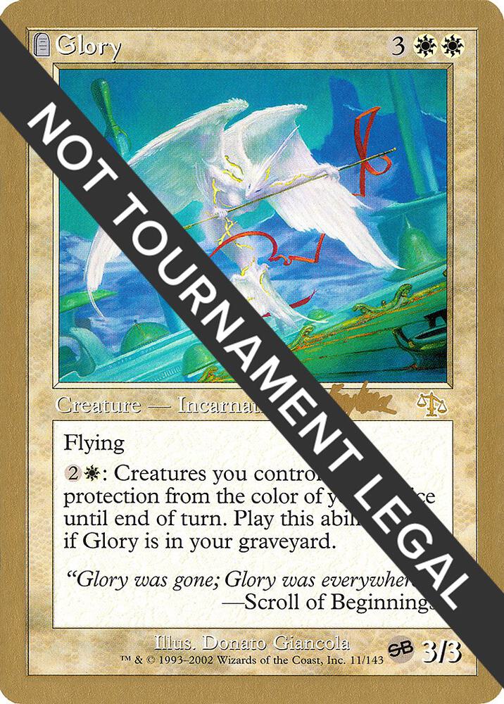 Glory - 2002 Brian Kibler (JUD) (SB)