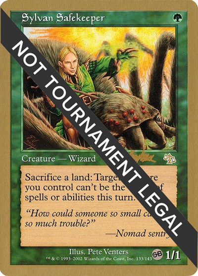 Sylvan Safekeeper - 2002 Brian Kibler (JUD) (SB)