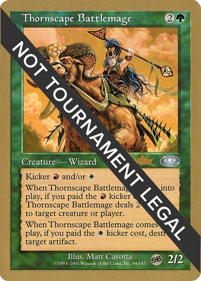 Thornscape Battlemage - 2002 Brian Kibler (PLS) (SB)