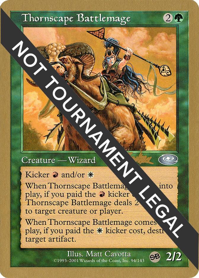 Thornscape Battlemage - 2002 Brian Kibler (PLS) (SB)