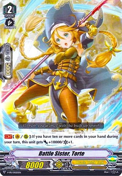 Battle Sister, Torte