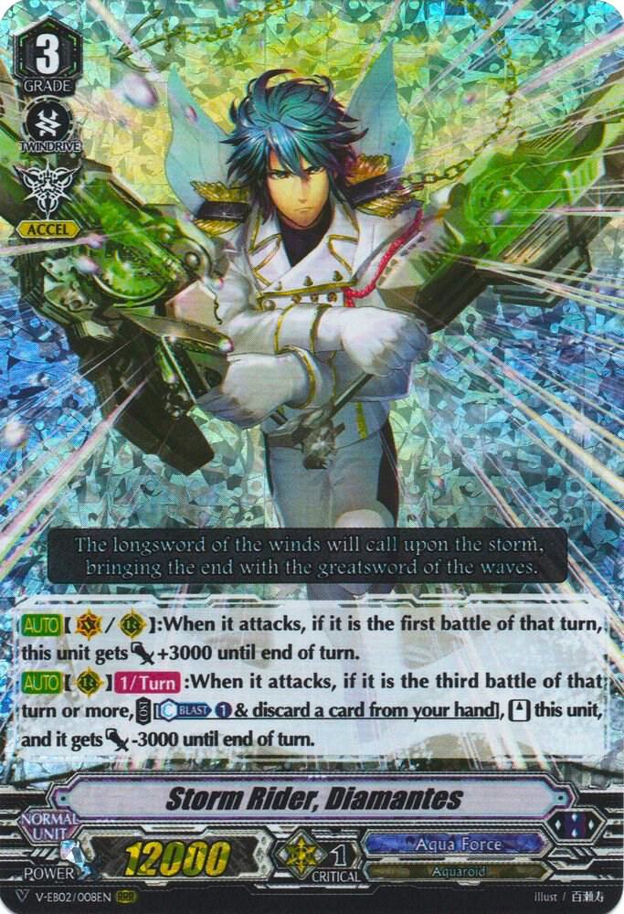 Storm Rider, Diamantes