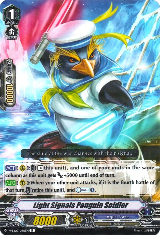 Light Signals Penguin Soldier