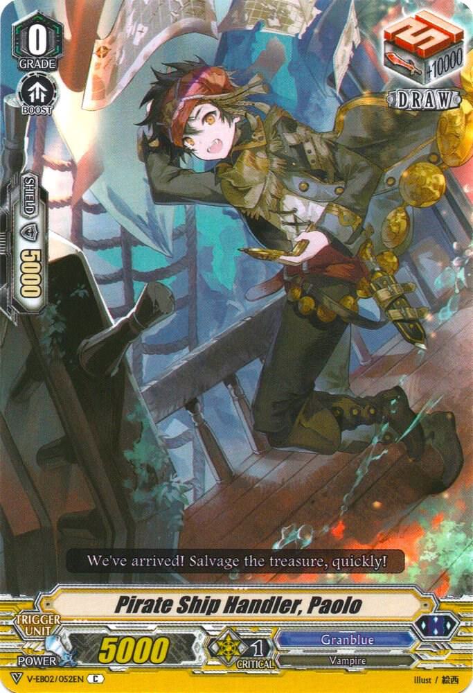 Pirate Ship Handler, Paolo