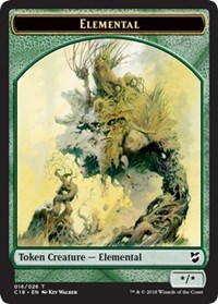 Elemental // Thopter (026) Double-Sided Token
