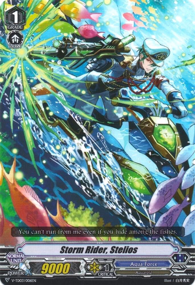 Storm Rider, Stelios