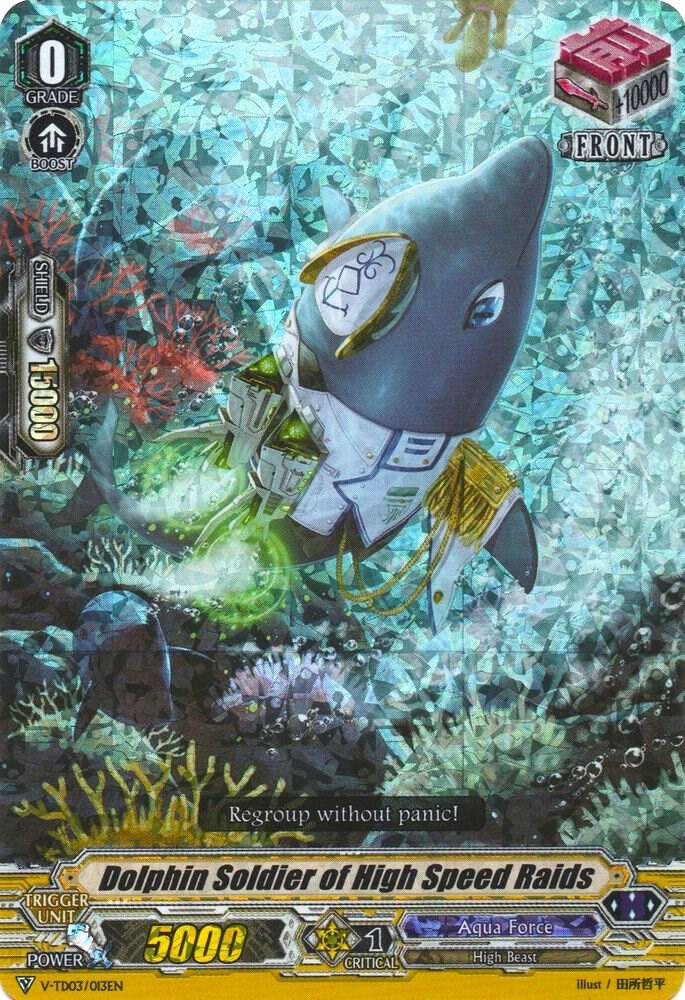 Dolphin Soldier of High Speed Raids (RRR Foil)