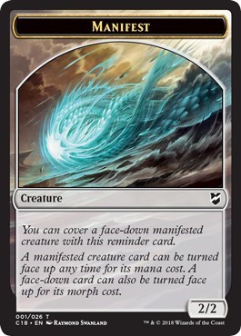 Manifest Zombie Double Sided Token