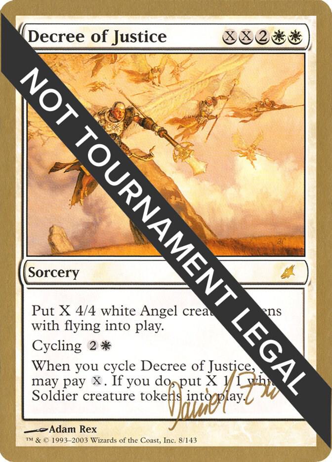 Decree of Justice - 2003 Daniel Zink (SCG)