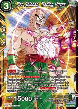 Tien Shinhan, Trading Moves #TB2-043 — World Martial Arts Tournament