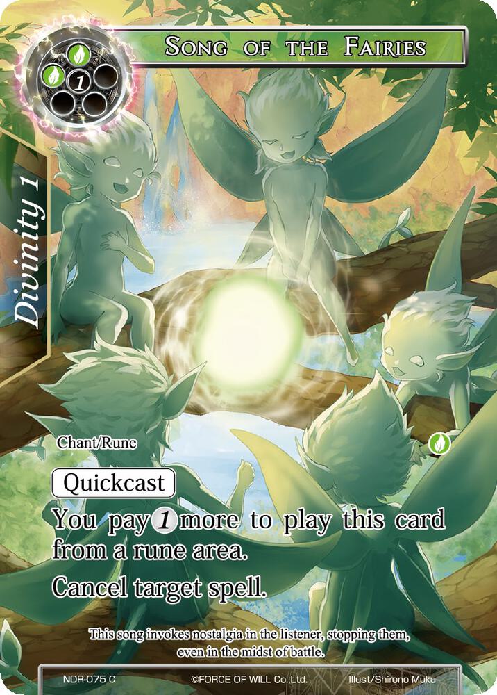 Song of the Fairies (Full Art)