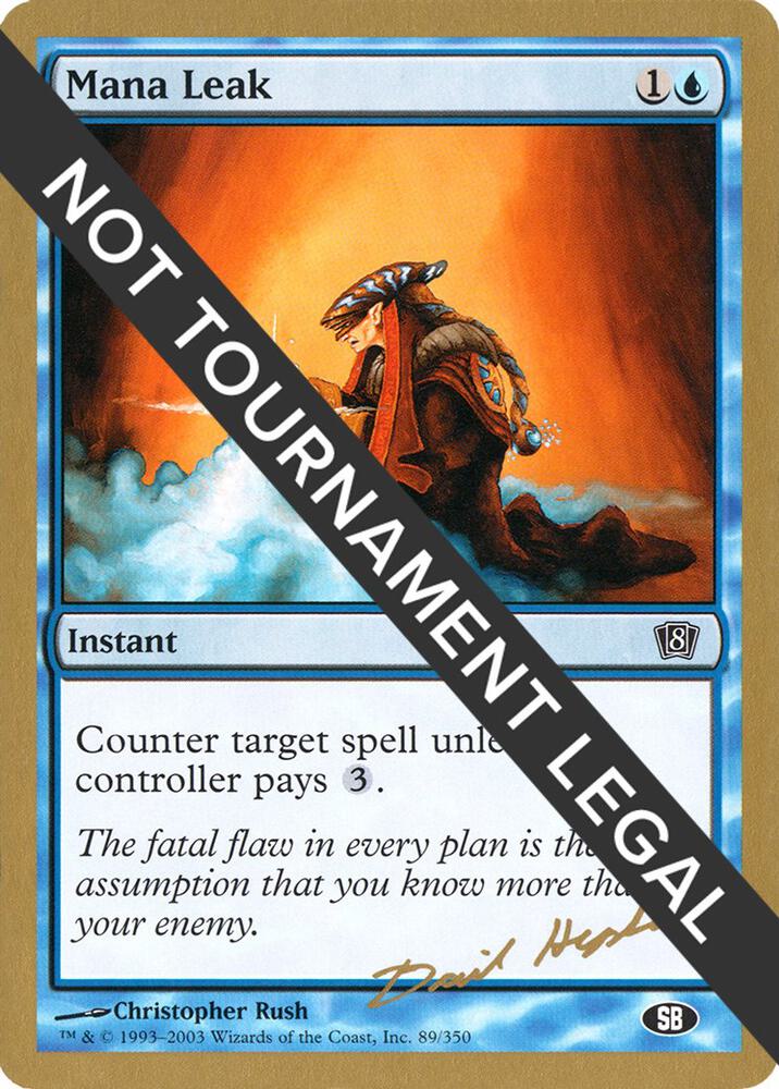 Mana Leak - 2003 Dave Humpherys (8ED) (SB)