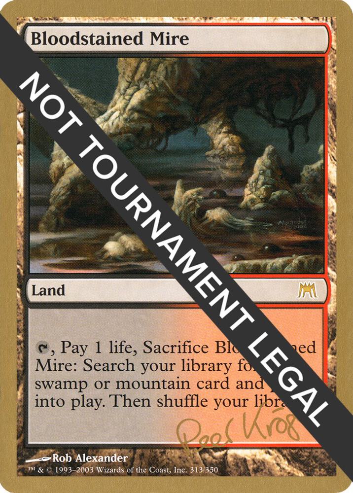 Bloodstained Mire - 2003 Peer Kroger (ONS) - World Championship