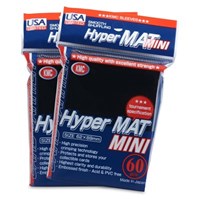 KMC Card Sleeves USA Limited KMC Card Barrier - Hyper Matte Mini - Black (60-Pack)