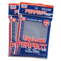 KMC Card Sleeves KMC Clear Perfect Fit Top Load Inner Sleeves (100-Pack) [Classic Packaging]