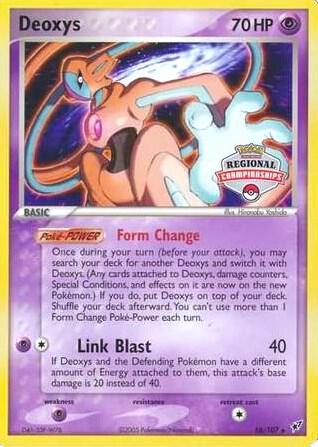 Deoxys - 16/107 (Regional Championships) 016/107 from League & Championship Cards